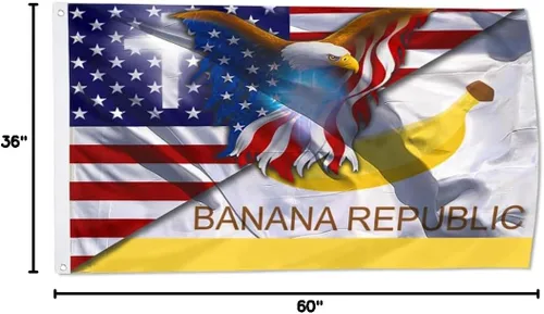 Miniatura 4 de Bandera de plátano, bandera de águila cristiana, bandera americana, bandera para decoración de interiores y exteriores, bandera de 3 x 5 pies