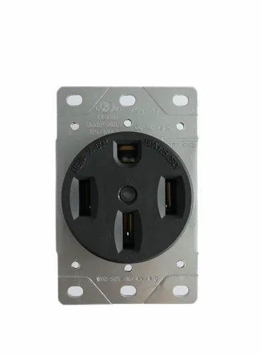 Miniatura 9 de SELECT Lighting SL-DR50A-4S Dispositivo de hoja recta de voltios, NEMA 14-50R, Receptáculo de rango de 50 amperios 125/250V, toma de corriente