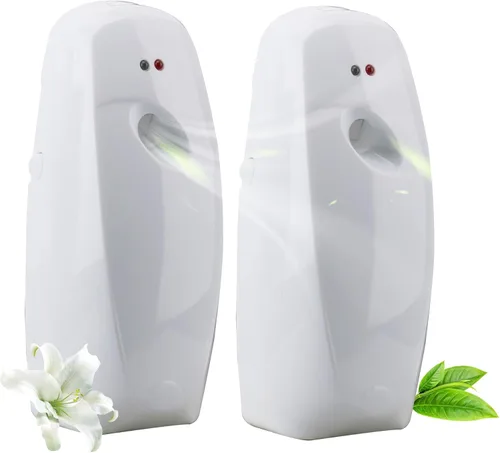 Dispensador automático de ambientador de montaje en pared/dispensador de fragancia automático dispensador de perfume en aerosol programable para