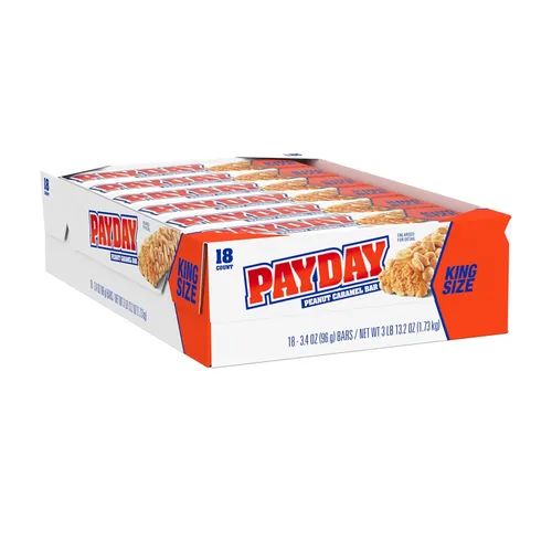 Miniatura 9 de PAYDAY - Barras de caramelo de cacahuete, 1.85 oz (24 unidades)