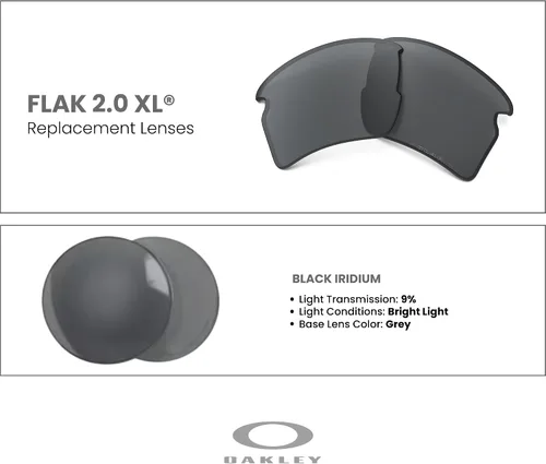 Miniatura 3 de OAKLEY Authentic Flak 2.0 XL OO9188 Polarized REPLACEMENT Lenses +BUNDLE Bag+ Bundle Microfiber Pouch -FRAMES NOT INCLUDED