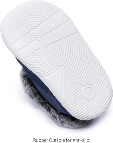 Miniatura 4 de BMCiTYBM Botas de nieve impermeables para bebé niño y niña, botines cálidos de invierno, antideslizantes, ligeros, zapatos al aire libre