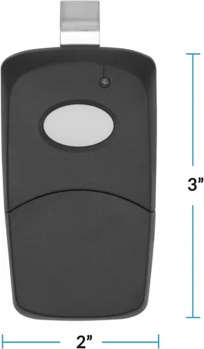 Miniatura 5 de Reemplazo remoto de puerta de garaje para Linear Multi-Code 3089 308911 MCS308911 (negro)