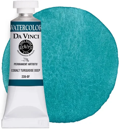 Miniatura 162 de DA VINCI PAINTS Pintura de acuarela para artista profesional, Gamboge (tono), 0.5 fl oz