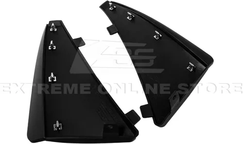 Miniatura 8 de Repuesto para los modelos Chevrolet Corvette C8 Stingray y Z51 2020 actuales GM Factory XL - Par de protectores de salpicaduras laterales Plástico