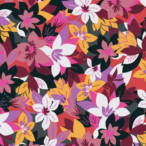 Miniatura 7 de Vera Bradley Bolso cruzado estilo hipster de algodón para mujer con protección RFID