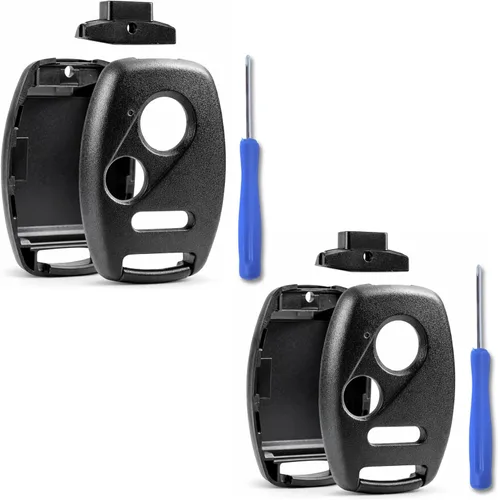 Miniatura 10 de Control remoto de EE.UU. - NO SE REQUIERE CORTE - Carcasa y almohadilla de control remoto llavero de entrada sin llave que se adapta a Honda