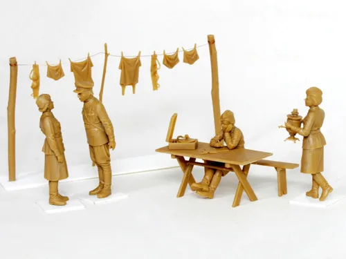 Miniatura 7 de ICM Modelos Soviéticos Militar Serviciomujeres 1939-1942 Kit de construcción
