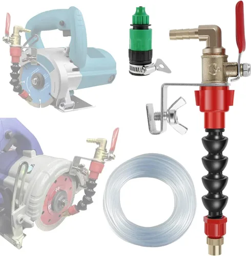 Miniatura 9 de Removedor de polvo para máquinas de corte - Sistema de nebulización universal con juego de tubos de 16.4 ft - Refrigerante, a prueba de polvo