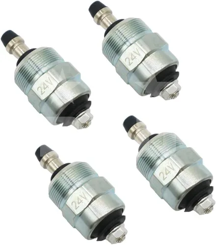 Miniatura 6 de BSD - Electroválvula de cierre de combustible diésel 146650-0820 Válvula magnética para Zexel con bomba Bosch EPVE VE (24 V (2 piezas)