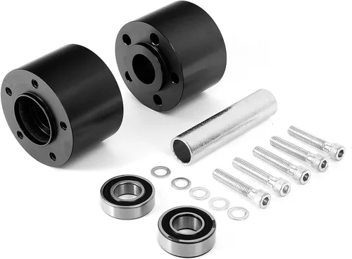 TCMT Llanta de rueda delantera de 26 pulgadas, buje de rueda de doble disco para Harley Touring modelos no ABS/ABS, Road King Electra Street Road