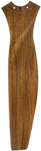 Miniatura 11 de Fanimation B6720-48WK - Juego de aspas para ventilador de techo para interiores y exteriores, de 3, madera de whisky Whiskey Wood