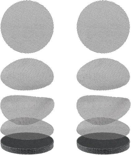 Almohadillas de Malla para Agujeros de Macetas Pantallas de Malla de Drenaje para Bonsái 50 Paquetes de 2 Pulgadas Redondas, 50 Pcs