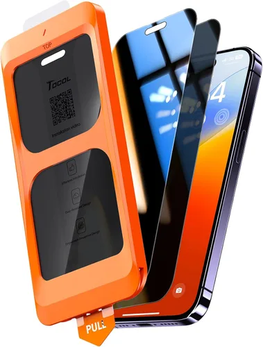 Miniatura 37 de TOCOL - 2 unidades de protector de pantalla para iPhone SE 3/2 (Edición 2022/2020), iPhone 8/7, iPhone 6s/6 de 4.7 pulgadas, instalación instantánea