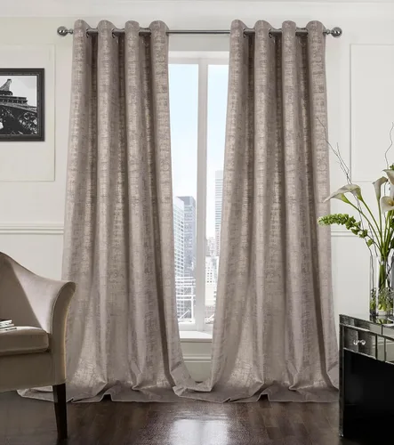 Miniatura 27 de always4u Cortinas de terciopelo suave 100% opacas para dormitorio, sala de estar, ahorro de energía térmica, 84 pulgadas de largo, cortinas de lujo