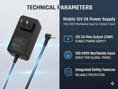 Miniatura 6 de VUOHOEG Cargador portátil de puerta de enlace de 12V 2A para GWTN156-11 GWTN141-5 GWTC116-2 GWNC21524, adaptador de CA de repuesto de 24 W con cable