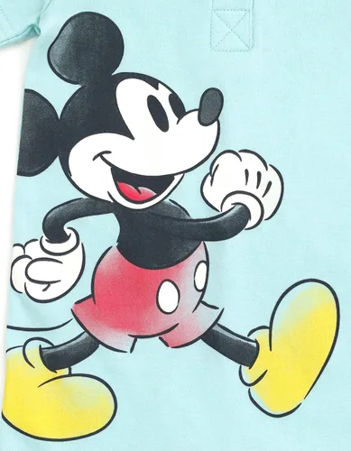 Miniatura 4 de Disney Paquete de 2 mamelucos Henley para bebé recién nacido a bebé (recién nacido - 24 meses)