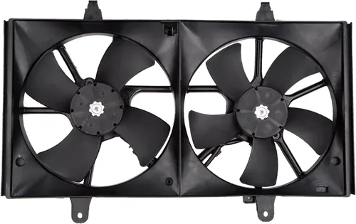 Miniatura 21 de PartsFlow Conjunto de ventilador de enfriamiento del radiador para BMW E46 325i 328i 330i 17117561757