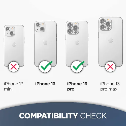 Miniatura 2 de Encased DEFCON-2 - Protector de pantalla diseñado para iPhone 13 (flexible), alternativa de vidrio con tecnología S-Flex inastillable (2021)