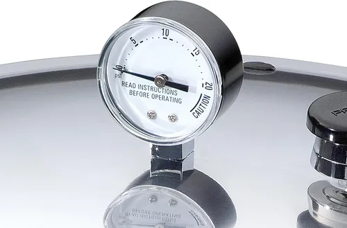 Miniatura 7 de Presto 01784 Enlatadora de presión compatible con inducción de 23 quart, plateada, de aluminio