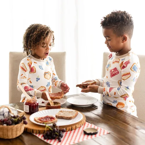 Miniatura 3 de Burts Bees - Conjunto de pijama para bebé camiseta y pantalón de 2 piezas 100 algodón orgánico