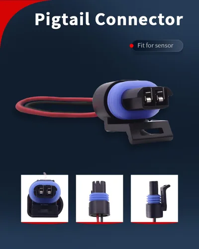 Miniatura 5 de VEHICODE Sensor de temperatura del refrigerante del motor, sensor de temperatura del agua ECT compatible con Chevrolet Silverado/GMC Sierra C/K
