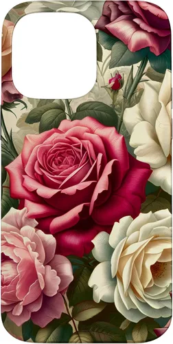 Miniatura 19 de Funda con diseño floral para iPhone 11 Pro Max, diseño victoriano vintage