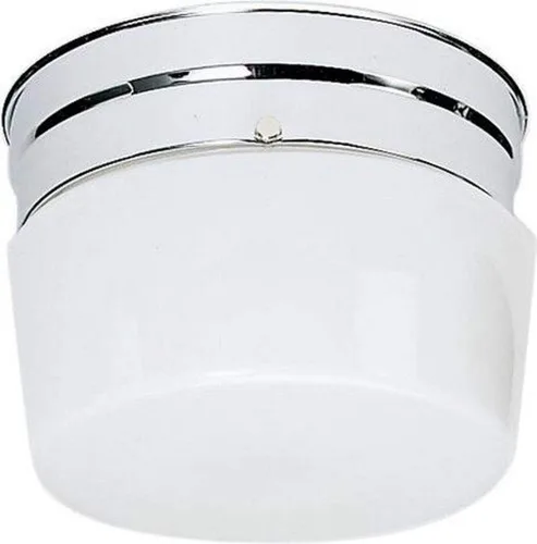 Miniatura 4 de NUVO SF77/102 Dos luces empotradas de montaje, cromo pulido/cristal blanco