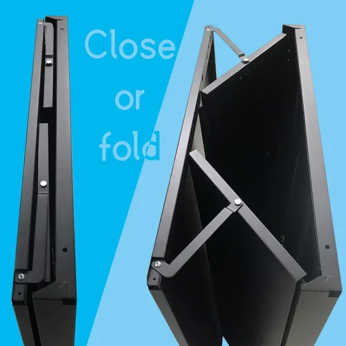 Miniatura 6 de Armario de almacenamiento de metal de 42 pulgadas con cerradura, gabinete de almacenamiento con 2 estantes, gabinete de acero con 2 puertas