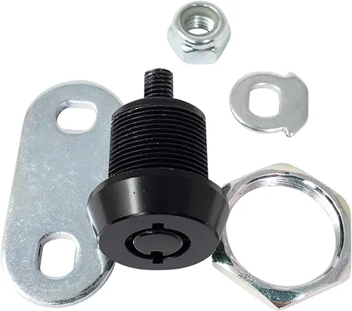 Miniatura 2 de Cerradura de leva tubular con llaves extraíbles, llaves iguales removibles. Cerradura de almacenamiento para compartimento de RV, cerraduras