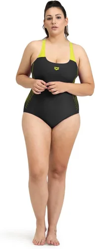 Miniatura 5 de ARENA Performance - Traje de baño de una pieza para mujer, talla grande, resistente al cloro, MaxLife