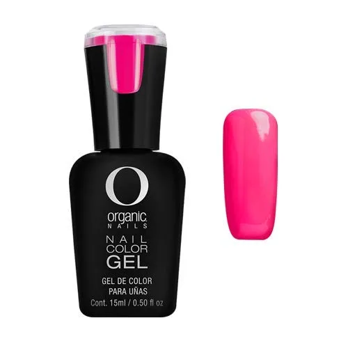 Miniatura 4 de Organic Nails Gel Color Group Glow It (azul brillante)