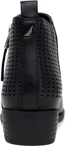 Miniatura 3 de Nautica Kids Girls Ankle Bootie With Side Buckle and Zipper, Dress Boot -For Youth & Toddler (ToddlerLittleBig Kids)