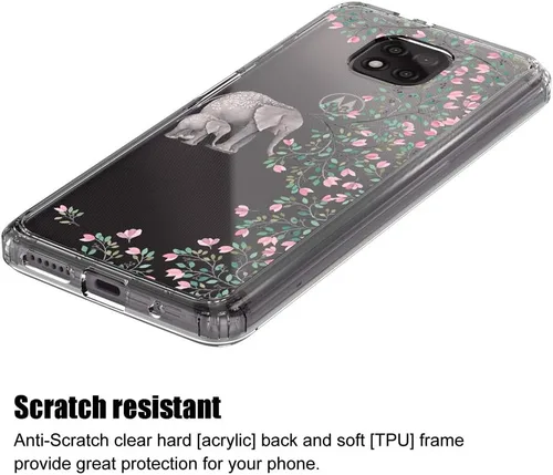 Miniatura 4 de Funda transparente para Motorola Moto G Power (2021) [No para Moto G Power 2020] [Elephant]