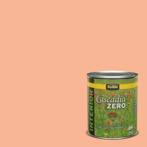 Miniatura 193 de Rodda Paint CASCADIA ZERO - Pintura plana e imprimación para interiores en uno, cuarto de galón, crema de ballet