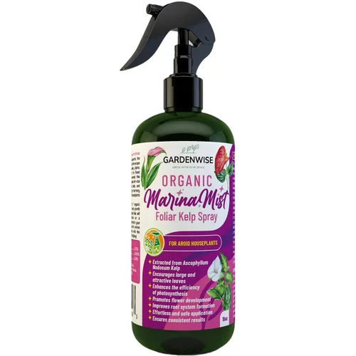 Miniatura 83 de GARDENWISE Fertilizante orgánico prémium de anturio de algas marinas – Alimento líquido para plantas de algas marinas – Potenciador de suelo rico