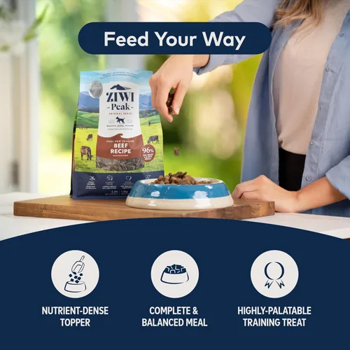 Miniatura 5 de Paquete de ZIWI Peak - Alimento para perros secado al aire, completamente natural, alto contenido en proteínas, sin granos y con ingredientes