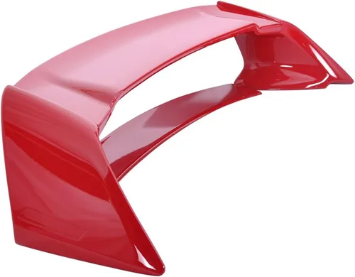 Miniatura 20 de Alerón de cajuela prepintado compatible con Honda Civic Sedán 2006-2011, ABS pintado negro brillante. Alerón de ala para cajuela trasera disponible