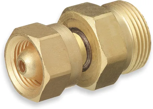 Miniatura 9 de SÜA - Adaptador de acetileno - CGA-510 (Cilindro P.O.L.) a CGA-300 (Regulador comercial)