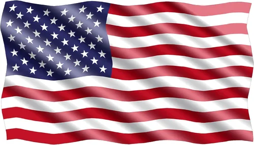 Rogue River Tactical Calcomanía patriótica de la bandera de Estados Unidos con bandera de Estados Unidos para parachoques de ventana de automóvil