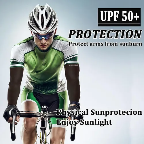 Miniatura 3 de YQXCC 4 Pares de Mangas para Brazos para Hombres Mujeres Protección UV Solar de Enfriamiento UPF 50 Mangas de Compresión Deportivas 1 par