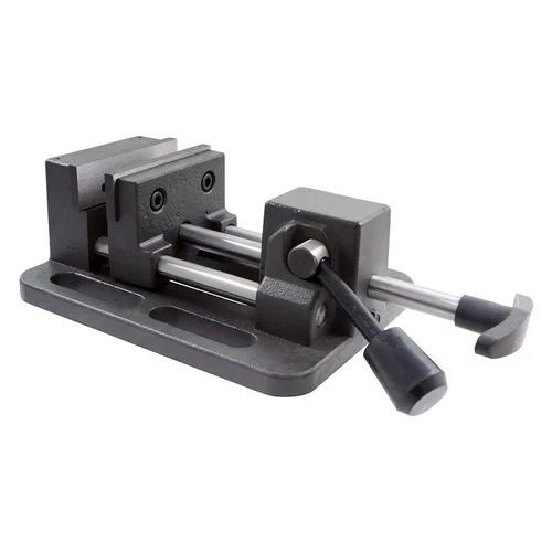 HHIP 3900-0183 Pro-Series prensa de perforación de hierro de alta calidad de deslizamiento rápido, mordaza de 3" de ancho x 1.25" de profundidad,