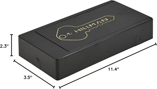 Miniatura 8 de Hillman - Estuche magnético grande de plástico para llaves