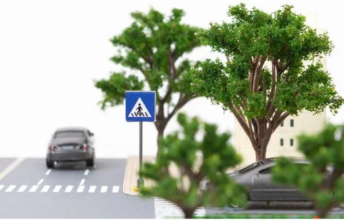 Miniatura 2 de Paquete de 14 carteles hechos a mano con escala 1:87 HO para decoración de escenas