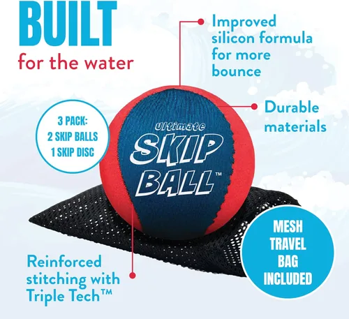 Miniatura 4 de Activ Life - Pelotas de agua más grandes de 3 pulgadas, pelota de rebote de agua para piscina, juguetes de playa para amigos, familia, niños