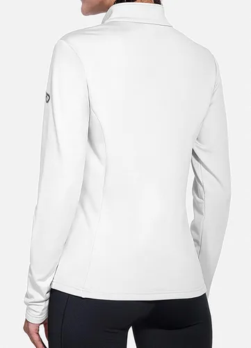 Miniatura 2 de BALEAF Camisas de equitación para mujer, manga larga, media cremallera, chaqueta de forro polar, para invierno, clima frío, equipo de correr