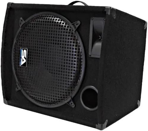 Miniatura 6 de Seismic Audio - Altavoz PA DJ de 15 pulgadas 300 vatios Audio PRO - Red eléctrica, monitores, bandas, karaoke, iglesias, bodas