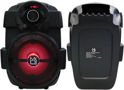 Miniatura 7 de Mr. Dj PSE65BT Altavoz activo portátil de 6.5 pulgadas con batería recargable 1000W P.M.P.O., 1
