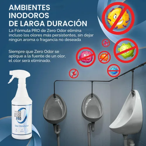 Miniatura 7 de Zero Odor Pro - Eliminador de Fuerza Comercial Neutralizador de Olores, Desodorizante de Habitación Eliminador de Olores Mohosos - Spray Disparador