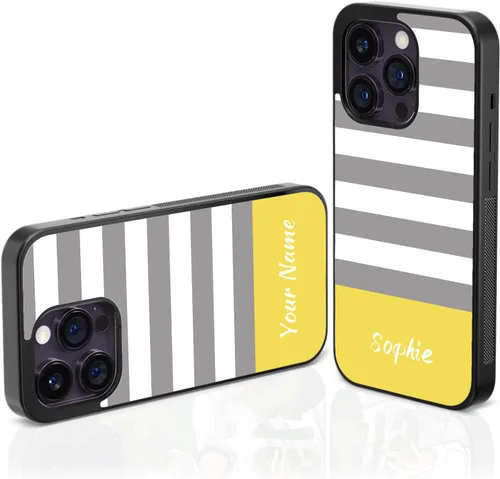 Miniatura 9 de Fundas de teléfono con nombre personalizado compatibles con iPhone 5/6/7/8/Plus/X/Xs/Xr/11/12/13/14/mini/Pro/Max, Samsung Galaxy S20/S21/S22 Nombre